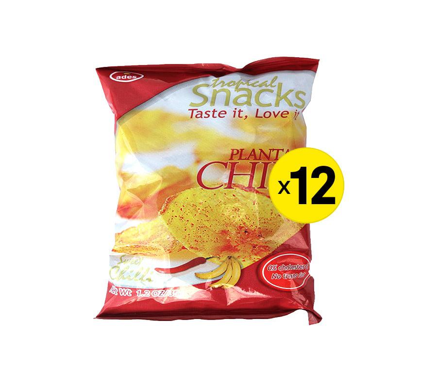 Ades Plantain Chips Sweet Chilli Pack 12-SurulereFoods